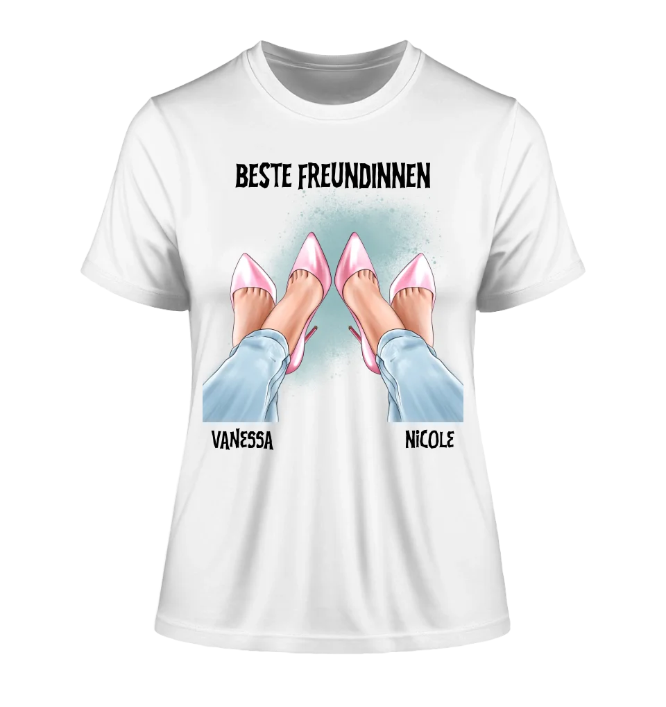 Best Friends Legs • Ladies Premium T-Shirt XS-2XL made of organic cotton for women • Exclusive design • personalized