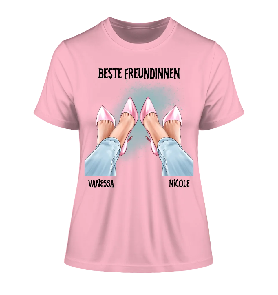 Best Friends Legs • Ladies Premium T-Shirt XS-2XL made of organic cotton for women • Exclusive design • personalized