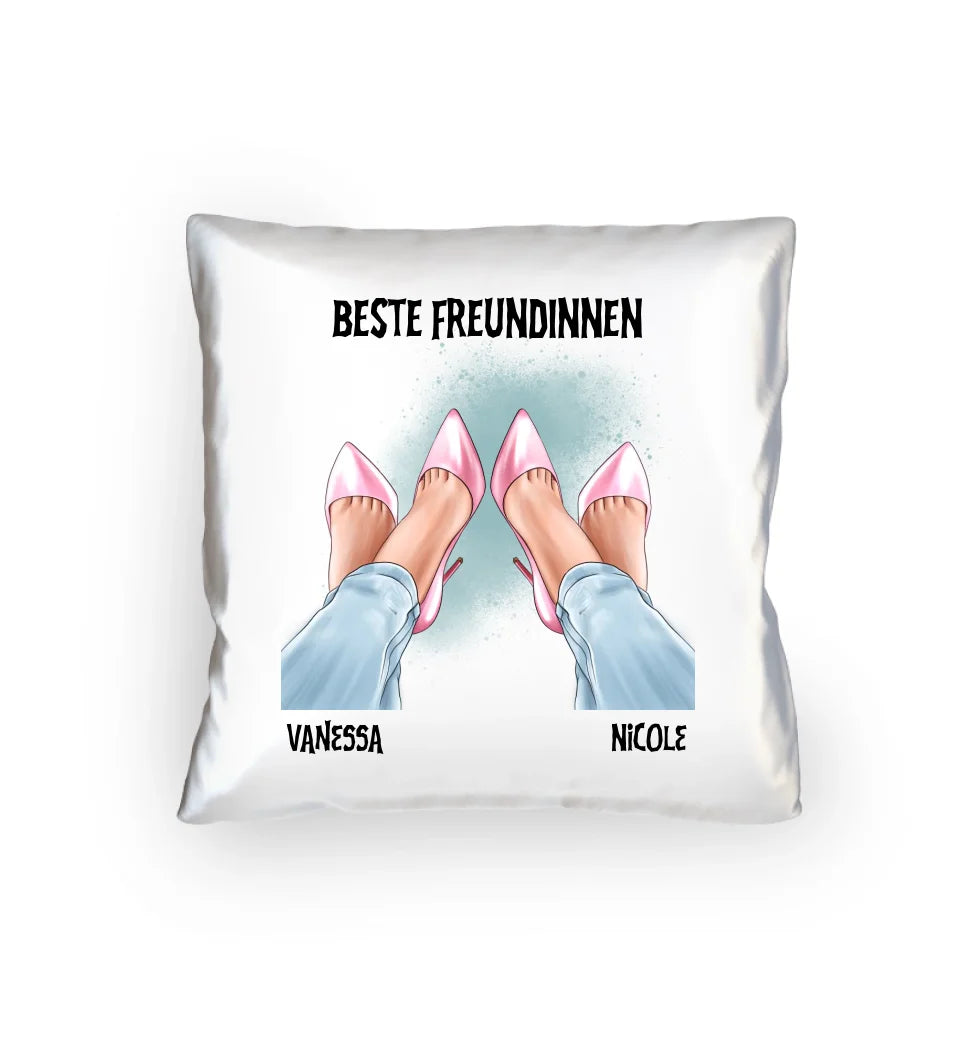 Beste Freundinnen Beine • Kissen 40x40 cm • personalisiert