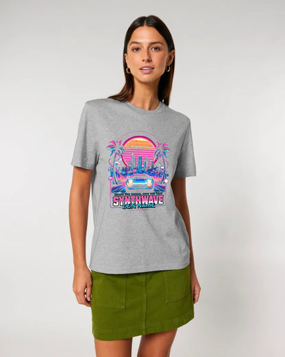 Your Name • Synthwave • Retro • 80s • Cyberpunk • Unisex Premium T-Shirt XS-5XL made of organic cotton for women &amp; men • Exclusive design • personalized