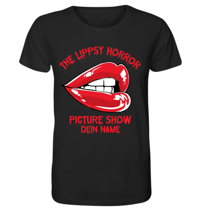 The Spooky, Ducky or Lippsy Horror Picture Show + Name • Skateboard • Unisex Premium T-Shirt XS-5XL made of organic cotton for women &amp; men • Exclusive design • personalized • Halloween