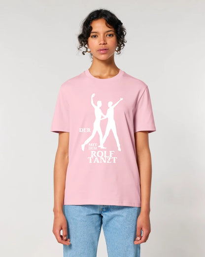 The one who dances with "YOUR NAME" • Unisex premium T-shirt made of organic cotton for men &amp; women XS-5XL