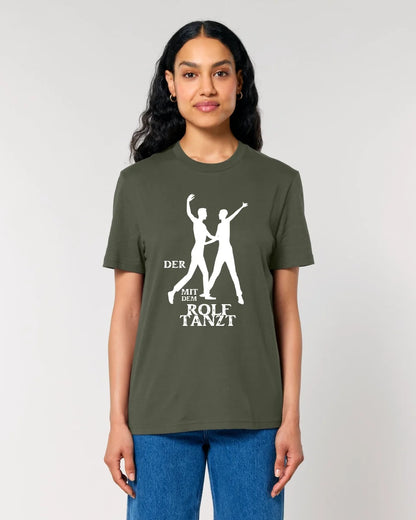 The one who dances with "YOUR NAME" • Unisex premium T-shirt made of organic cotton for men &amp; women XS-5XL