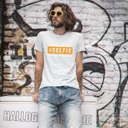 Belive in your selfie • Hashtag • Unisex Premium T-Shirt XS-5XL aus Bio-Baumwolle für Damen & Herren • Exklusivdesign • personalisiert