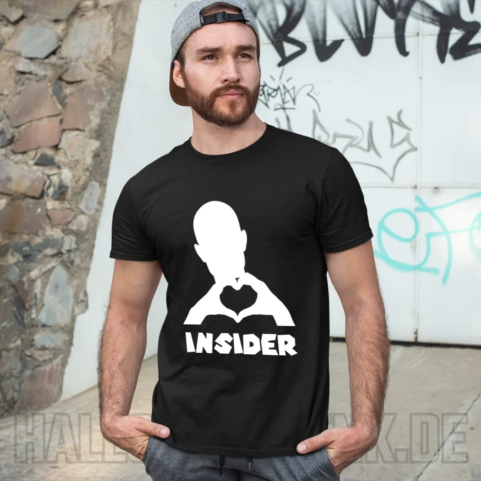 Keine Frage, ich liebe Dich auch! • Insider White • personalisierter Text • Unisex Premium T-Shirt XS-5XL aus Bio-Baumwolle für Damen & Herren • Exklusivdesign • personalisiert