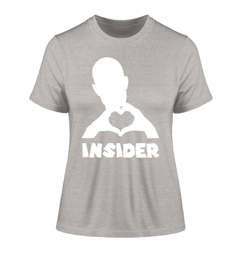 Keine Frage, ich liebe Dich auch! • Insider White • personalisierter Text • Ladies Premium T-Shirt XS-2XL aus Bio-Baumwolle für Damen • Exklusivdesign • personalisiert • Motivauswahl • personalisierbar copy