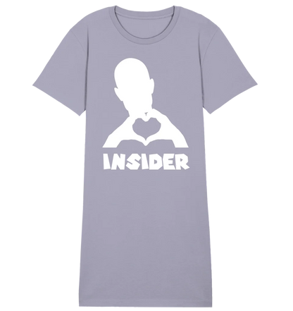 No question, I love you too! • Insider White • personalized text • Ladies Premium T-Shirt Dress made of organic cotton S-2XL • Exclusive design • personalized