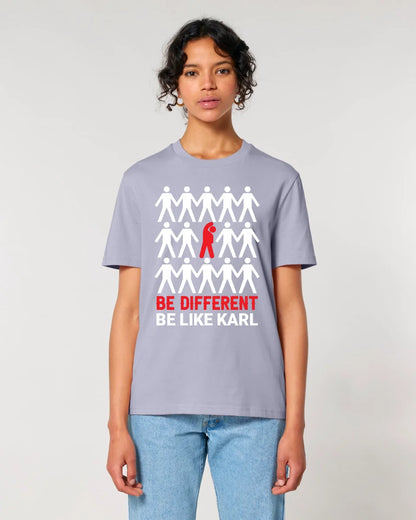 Be different + dein Text • Unisex Premium T-Shirt XS-5XL aus Bio-Baumwolle für Damen & Herren • Exklusivdesign • personalisiert