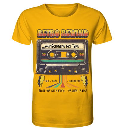 Retro MC 1960 bis 1999 + Wunschtext • Unisex Premium T-Shirt XS-5XL aus Bio-Baumwolle für Damen & Herren • Exklusivdesign • personalisiert