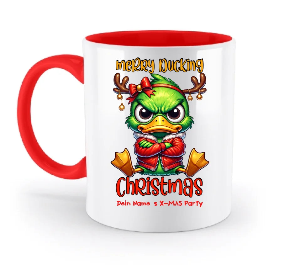 Kollektion: X-MAS Grinchmas Ducks (mehrere Motive möglich) • Enten • personalisiert • diverse Artikel • exklusives Design