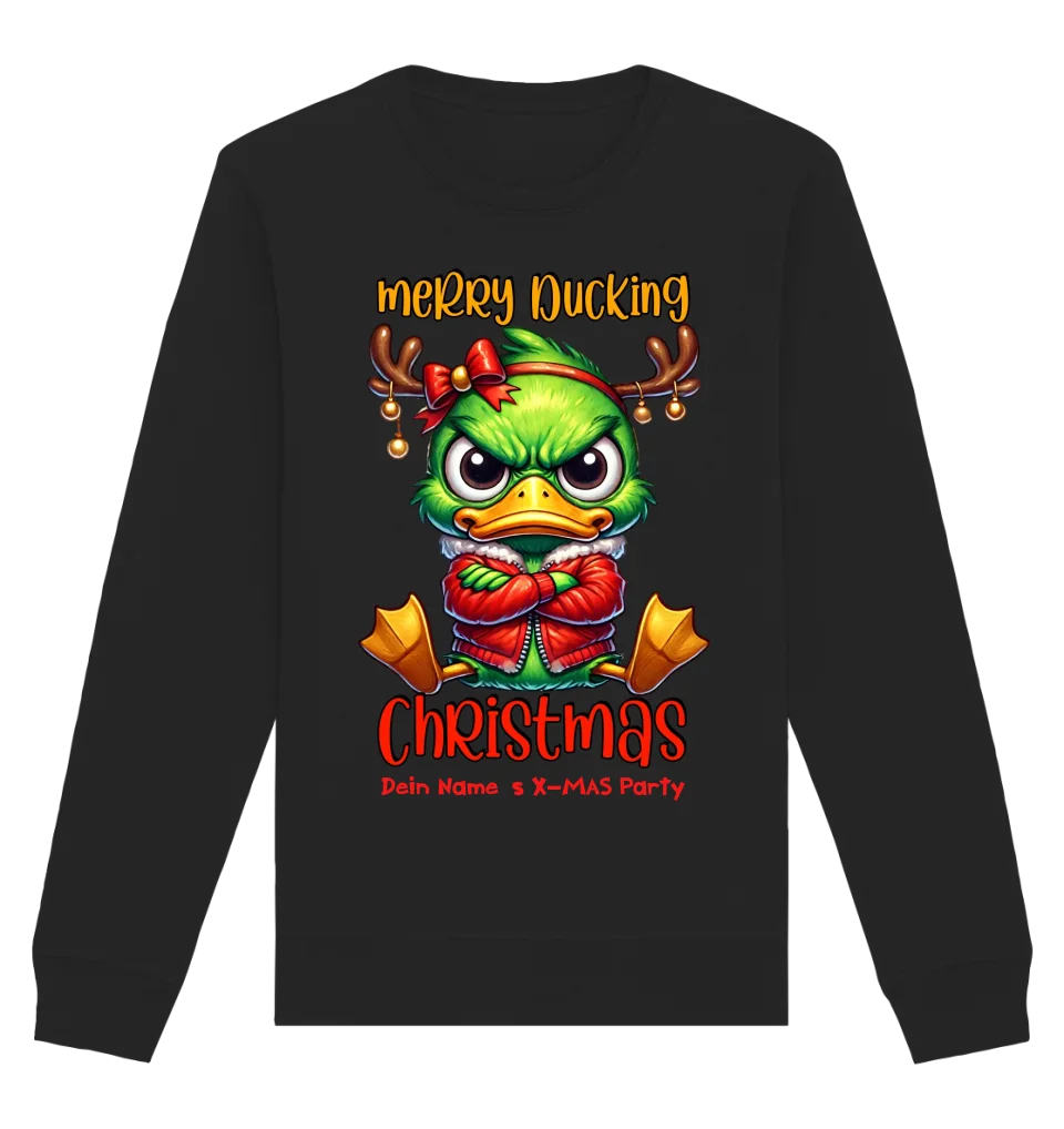 8in1-Kollektion: X-MAS Grinchmas Ducks + Wunschtext • 15 Enten-Motive zur Auswahl • personalisiert • diverse Artikel