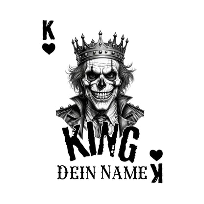 6in1-Kollektion: Poker King + Wunschtext • personalisiert • diverse Artikel