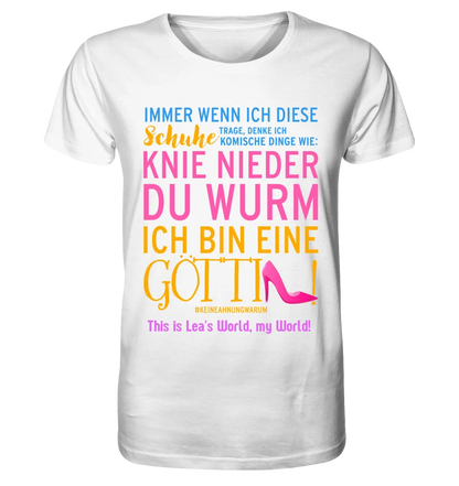 8in1-Kollektion: Immer wenn ich Schuhe + Wunschtext • 4 Motive weiß/Bunt wählbar • Göttin • personalisiert • diverse Artikel