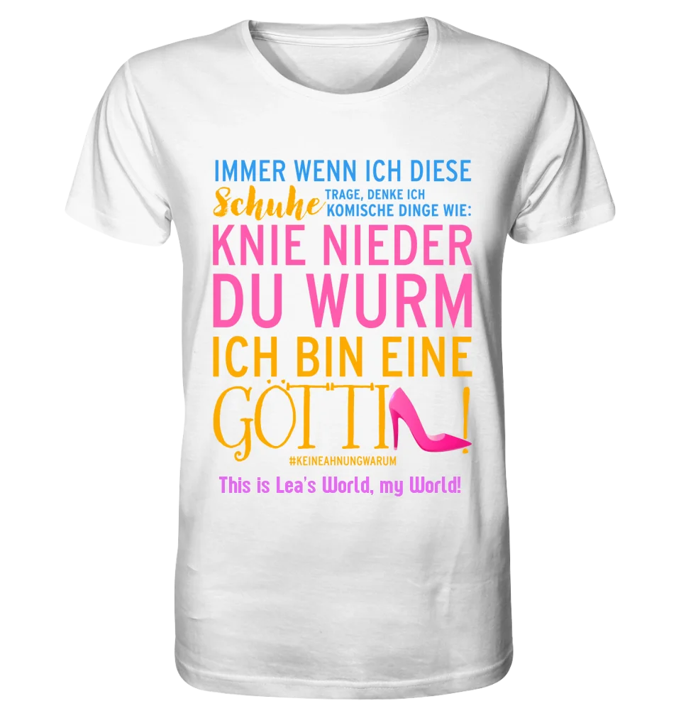 8in1-Kollektion: Immer wenn ich Schuhe + Wunschtext • 4 Motive weiß/Bunt wählbar • Göttin • personalisiert • diverse Artikel