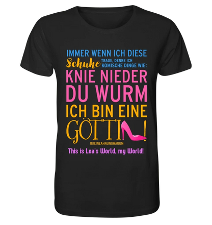 8in1-Kollektion: Immer wenn ich Schuhe + Wunschtext • 4 Motive weiß/Bunt wählbar • Göttin • personalisiert • diverse Artikel