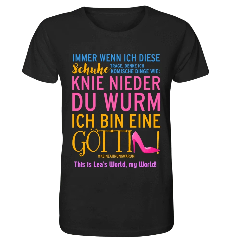 8in1-Kollektion: Immer wenn ich Schuhe + Wunschtext • 4 Motive weiß/Bunt wählbar • Göttin • personalisiert • diverse Artikel