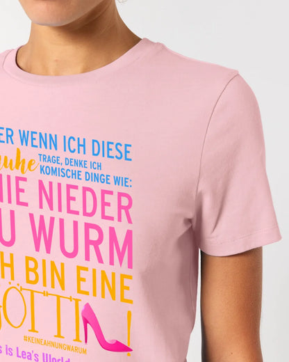 8in1-Kollektion: Immer wenn ich Schuhe + Wunschtext • 4 Motive weiß/Bunt wählbar • Göttin • personalisiert • diverse Artikel