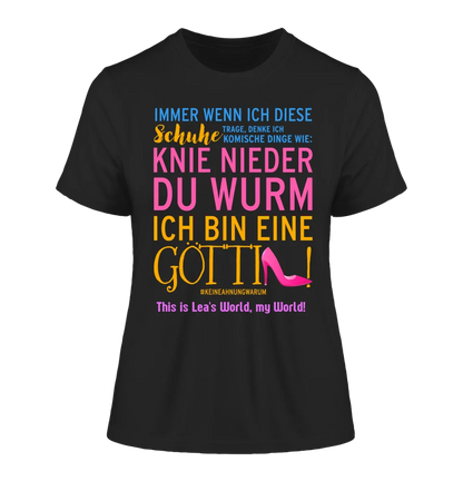 8in1-Kollektion: Immer wenn ich Schuhe + Wunschtext • 4 Motive weiß/Bunt wählbar • Göttin • personalisiert • diverse Artikel