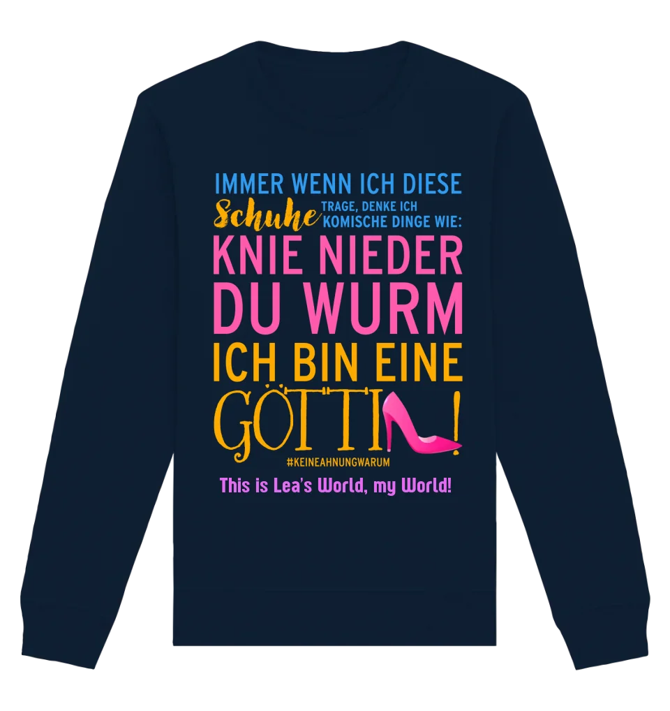 8in1-Kollektion: Immer wenn ich Schuhe + Wunschtext • 4 Motive weiß/Bunt wählbar • Göttin • personalisiert • diverse Artikel