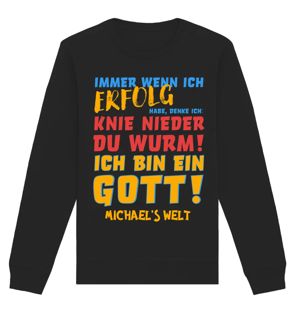 6in1-Kollektion: Immer wenn ich Erfolg + Wunschtext • personalisiert • Gott • diverse Artikel