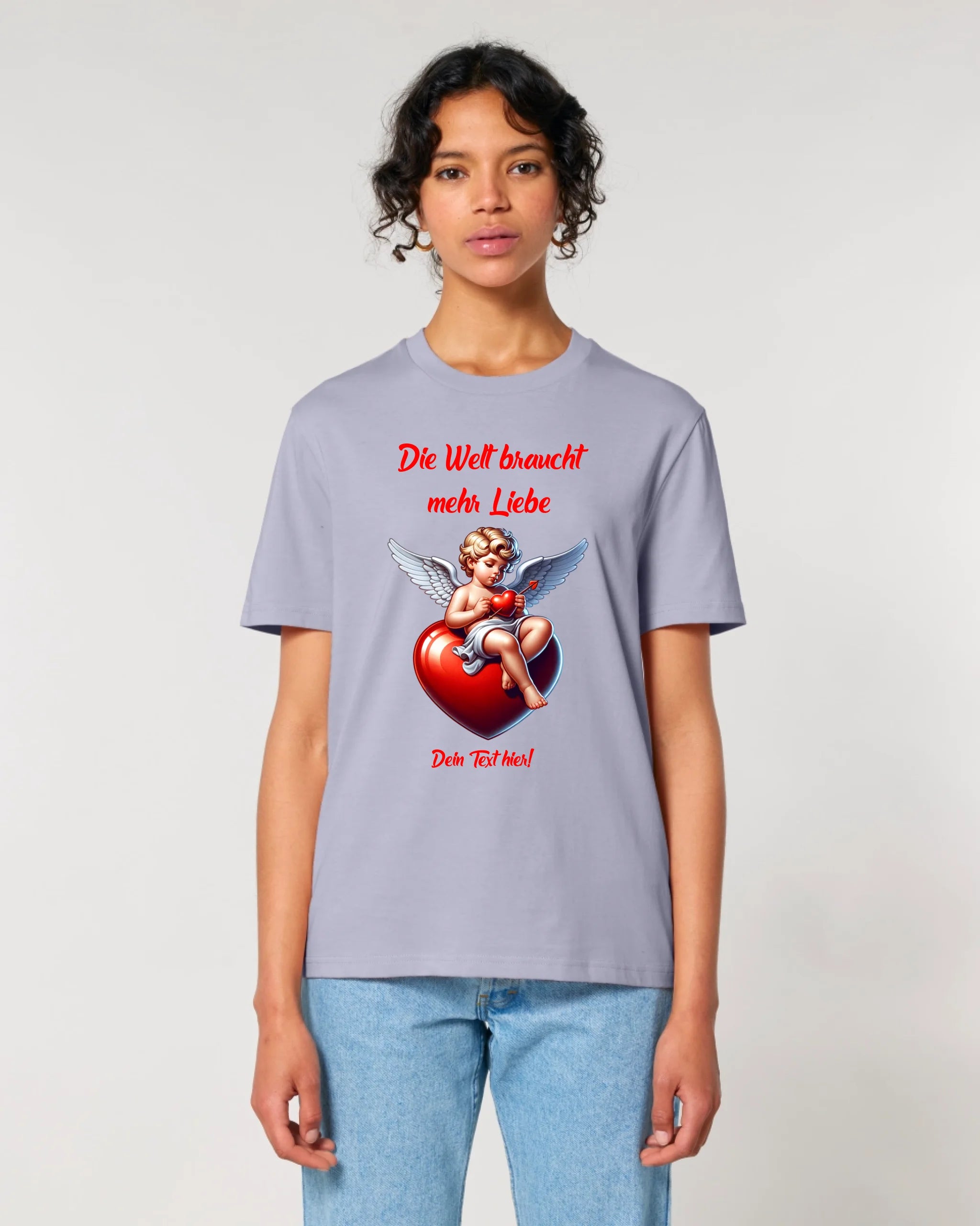 Mehr Liebe • Valentinstag • Unisex Premium T-Shirt XS-5XL aus Bio-Baumwolle für Damen & Herren • Exklusivdesign • personalisiert