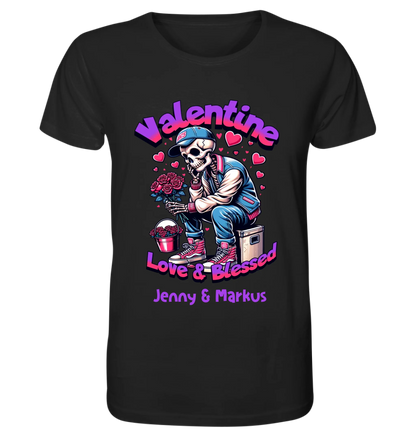 4in1-Kollektion: Valentines Skull • für Damen & Herren • Exklusivdesign • personalisiert oder ohne Personalisierung