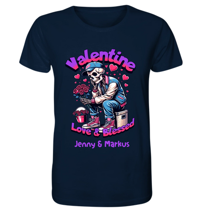 4in1-Kollektion: Valentines Skull • für Damen & Herren • Exklusivdesign • personalisiert oder ohne Personalisierung