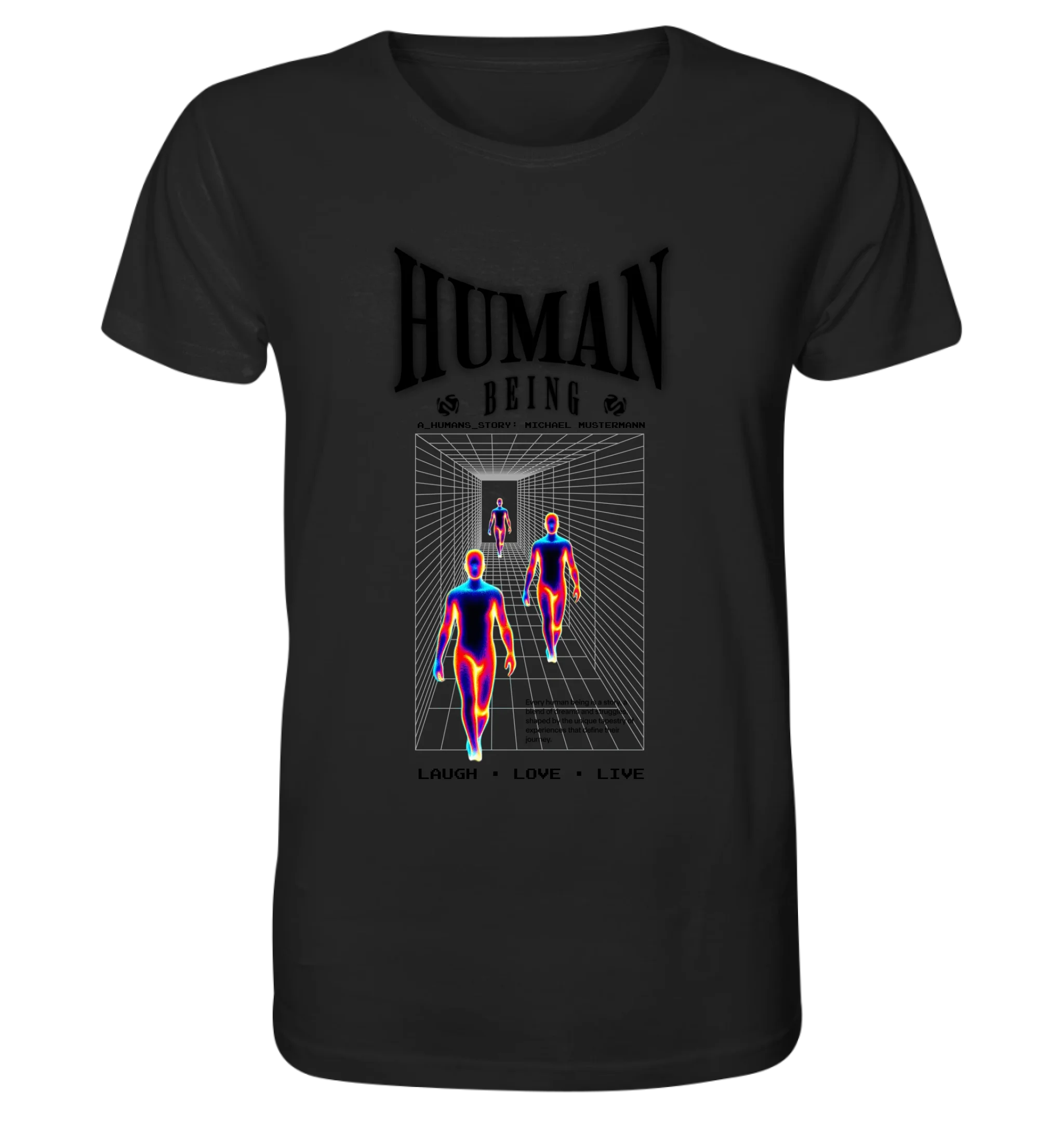 4in1-Kollektion: Human being• für Damen & Herren • Exklusivdesign • personalisiert oder ohne Personalisierung