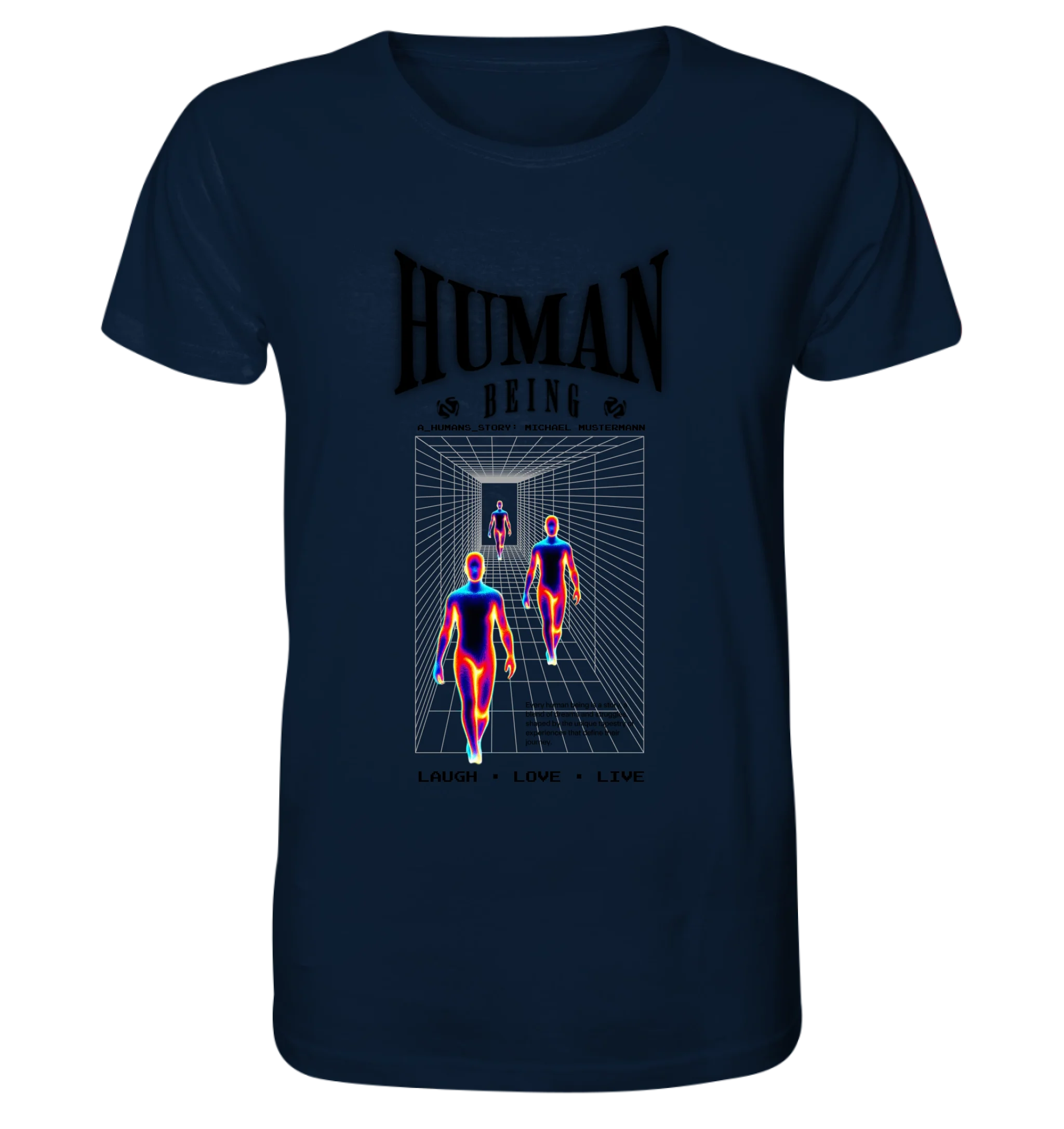 4in1-Kollektion: Human being• für Damen & Herren • Exklusivdesign • personalisiert oder ohne Personalisierung