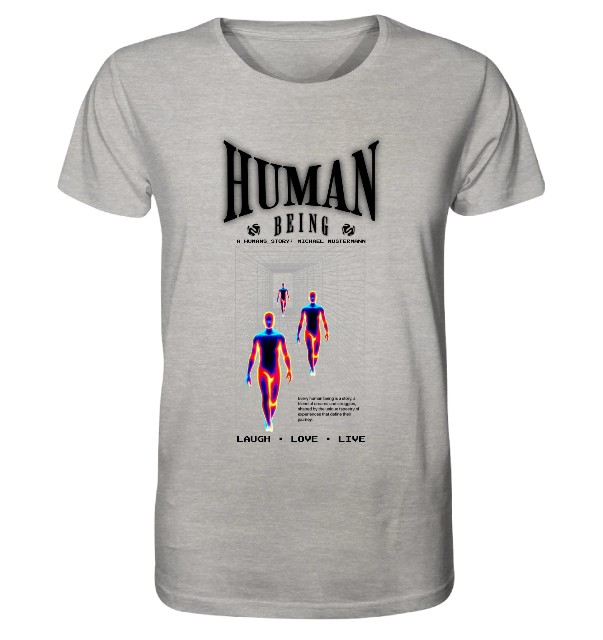 4in1-Kollektion: Human being• für Damen & Herren • Exklusivdesign • personalisiert oder ohne Personalisierung