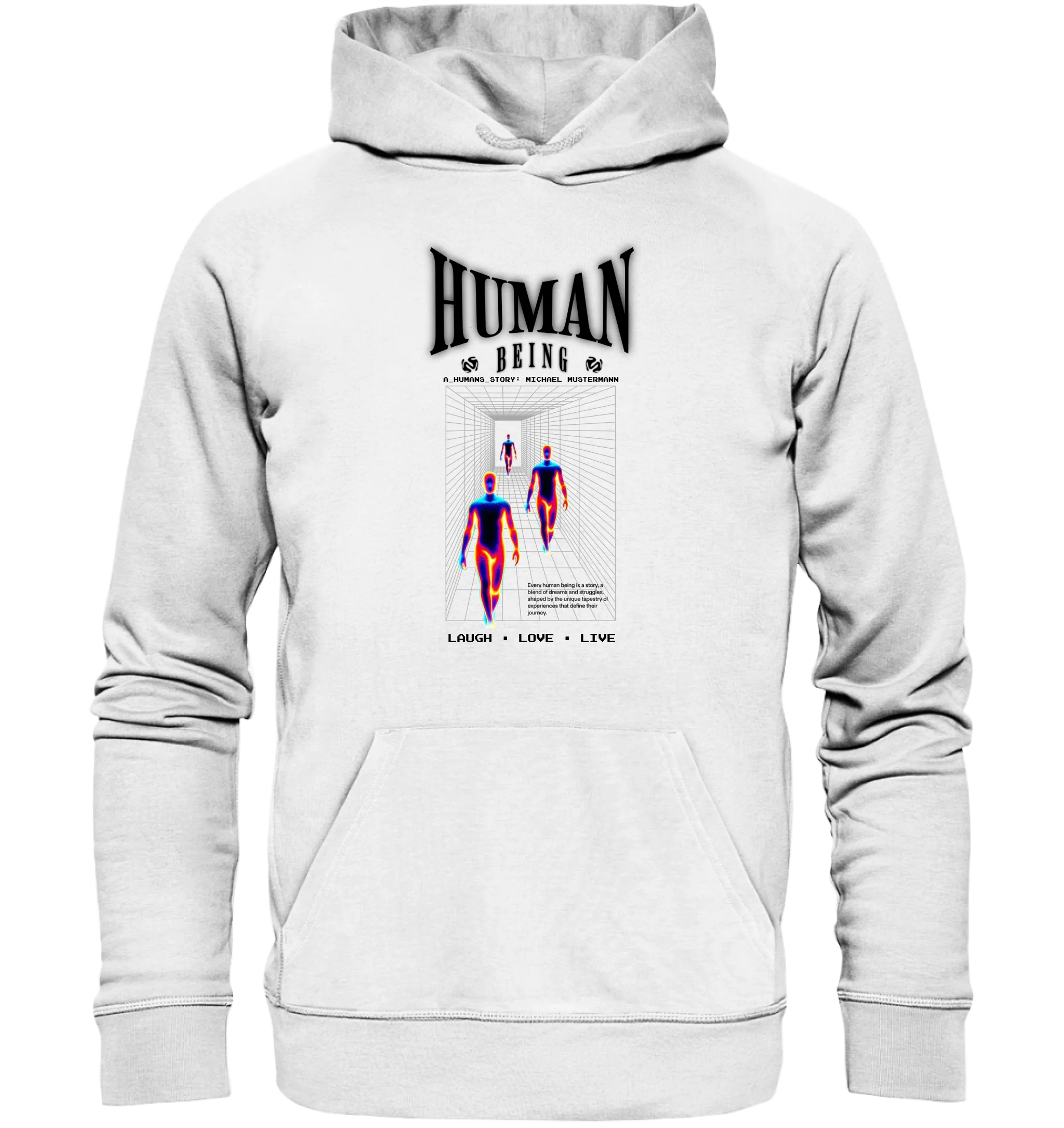 4in1-Kollektion: Human being• für Damen & Herren • Exklusivdesign • personalisiert oder ohne Personalisierung