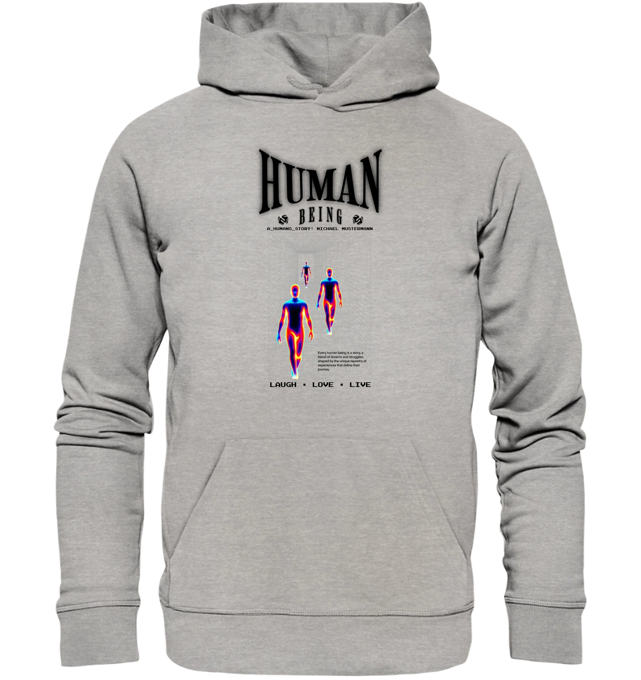 4in1-Kollektion: Human being• für Damen & Herren • Exklusivdesign • personalisiert oder ohne Personalisierung