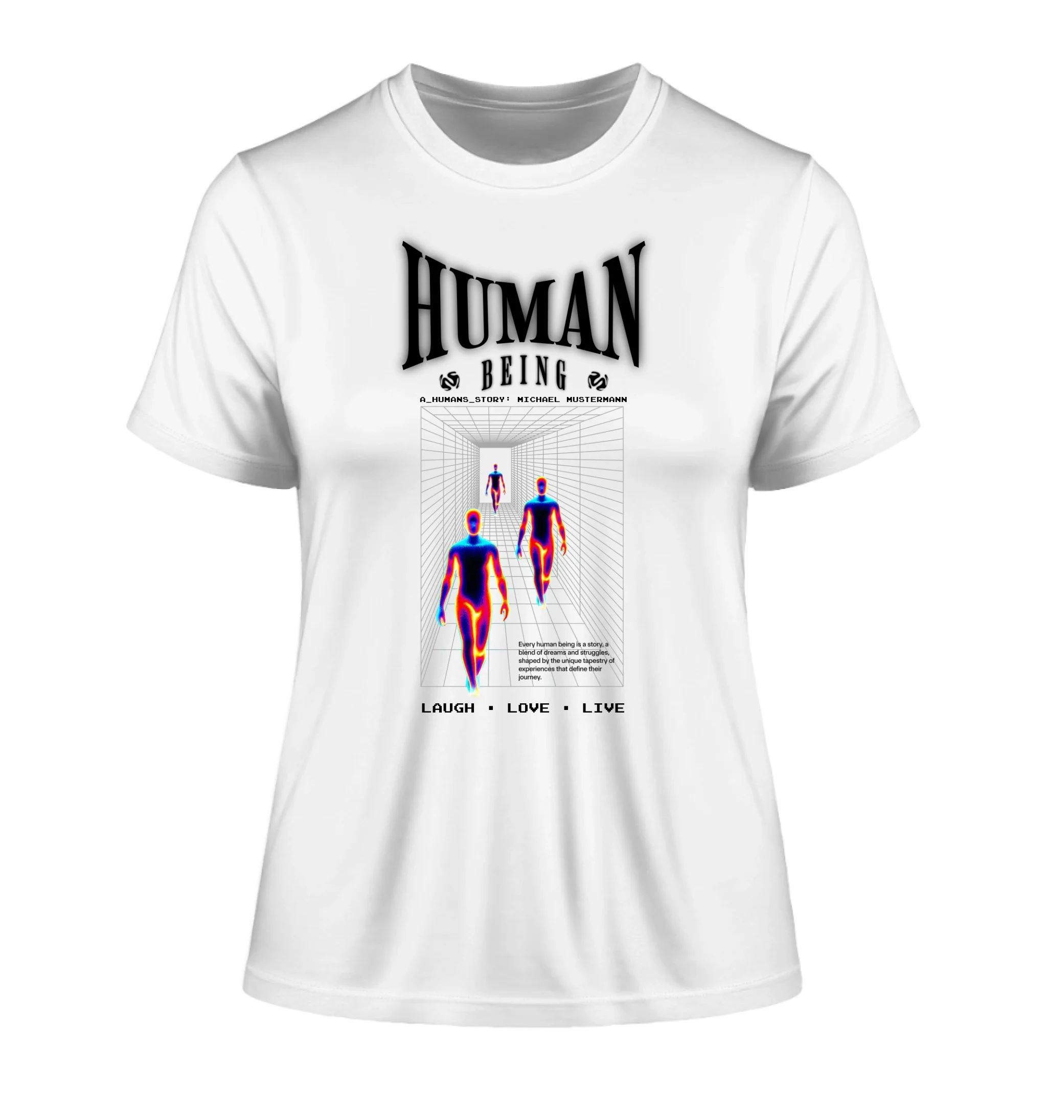 4in1-Kollektion: Human being• für Damen & Herren • Exklusivdesign • personalisiert oder ohne Personalisierung