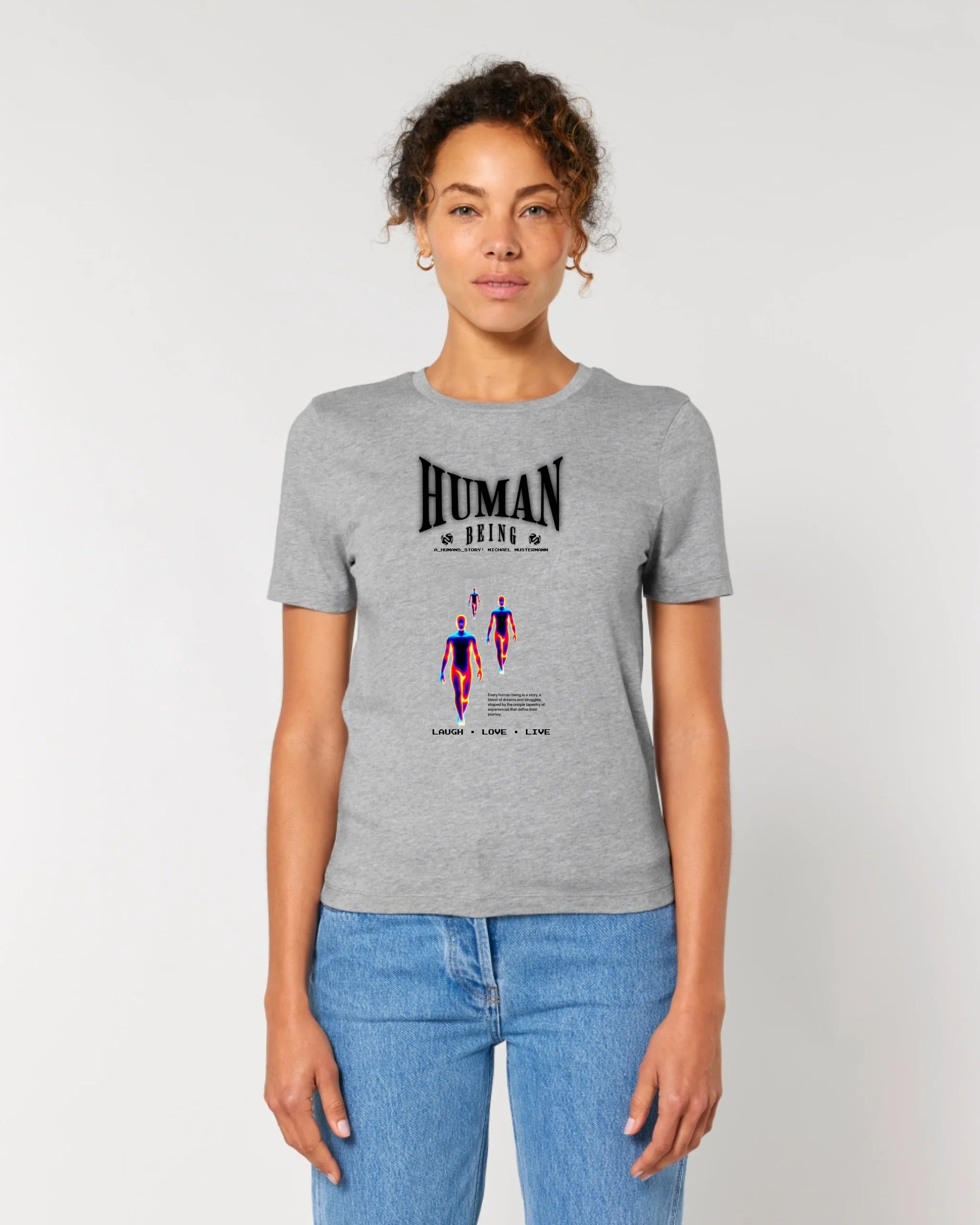 4in1-Kollektion: Human being• für Damen & Herren • Exklusivdesign • personalisiert oder ohne Personalisierung