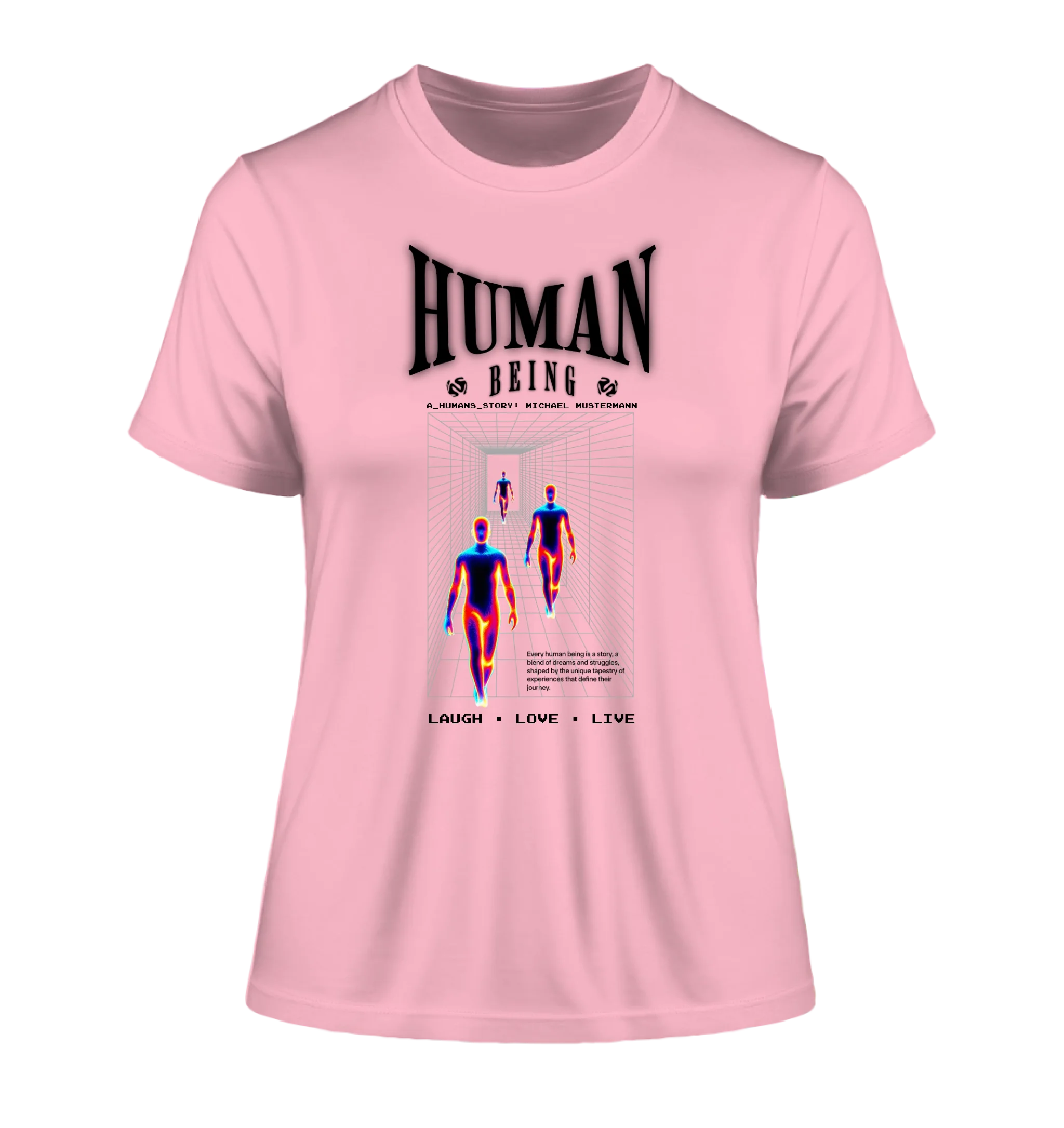 4in1-Kollektion: Human being• für Damen & Herren • Exklusivdesign • personalisiert oder ohne Personalisierung