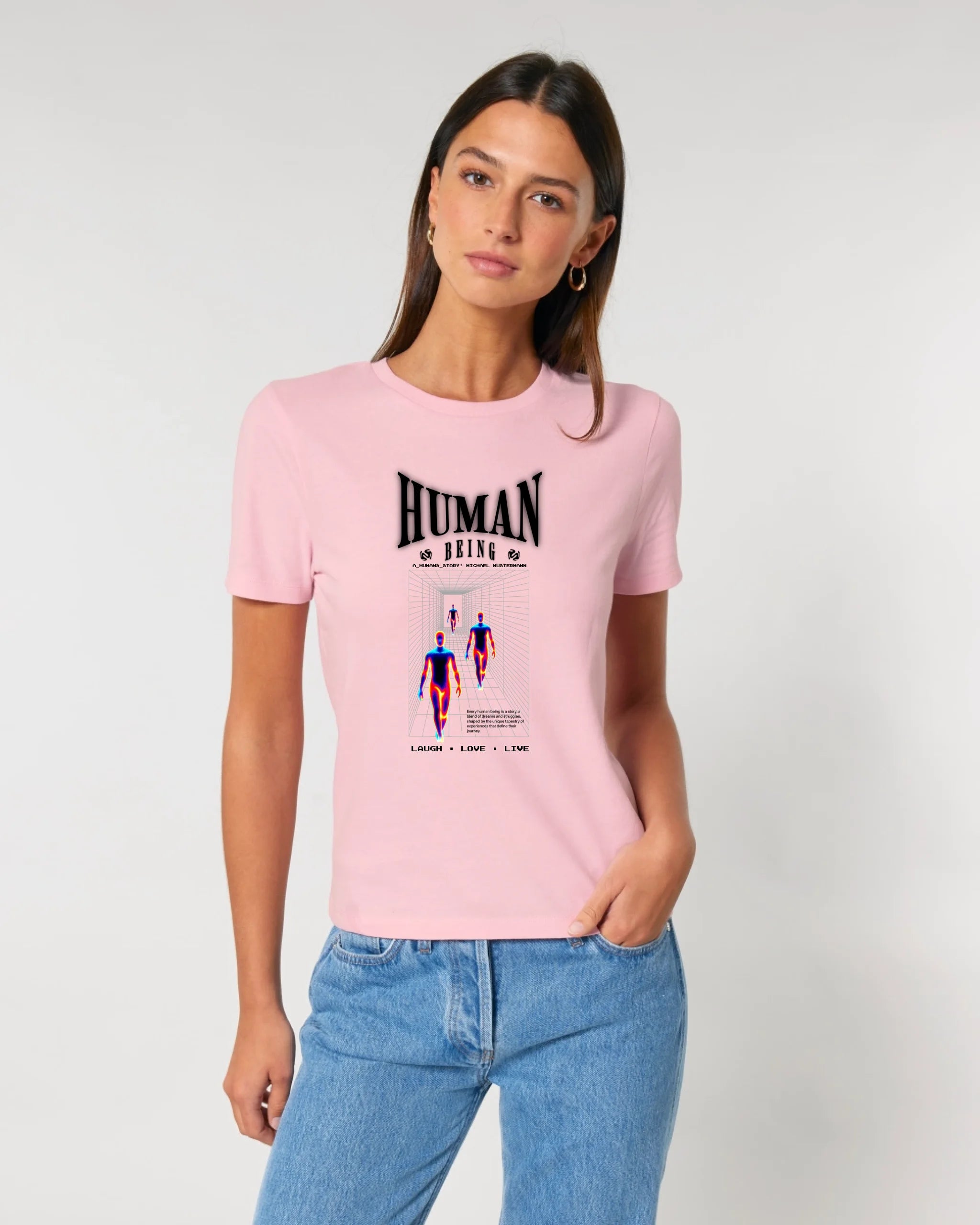 4in1-Kollektion: Human being• für Damen & Herren • Exklusivdesign • personalisiert oder ohne Personalisierung