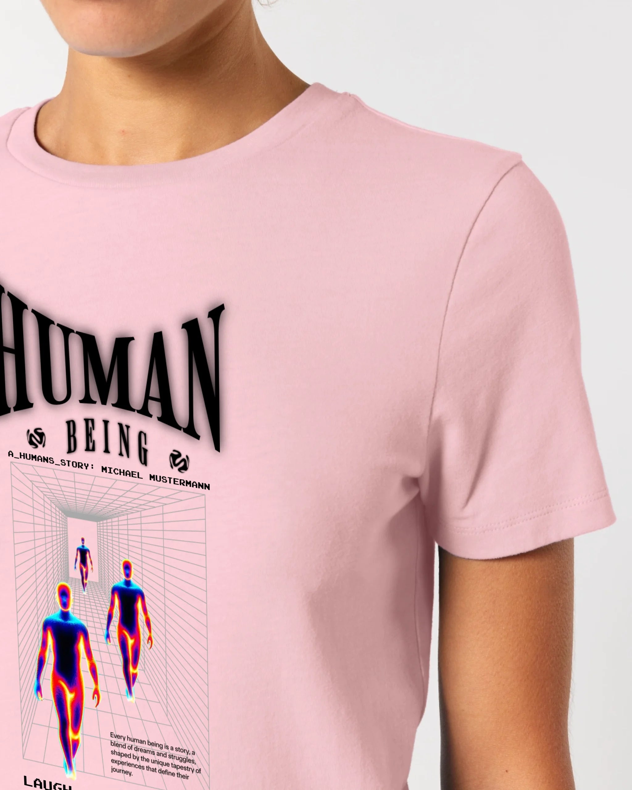 4in1-Kollektion: Human being• für Damen & Herren • Exklusivdesign • personalisiert oder ohne Personalisierung