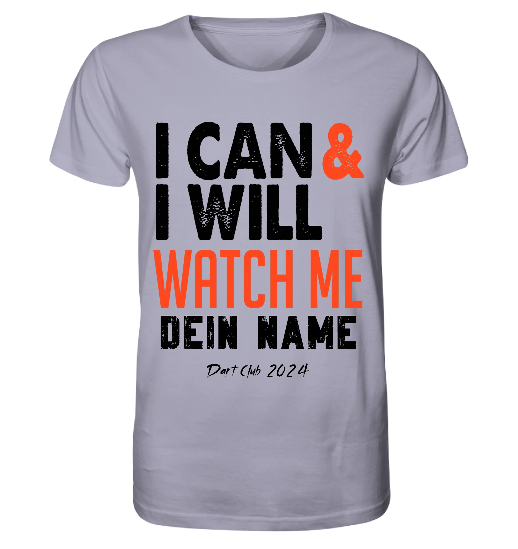 I CAN & I WILL • Unisex Premium T-Shirt XS-5XL aus Bio-Baumwolle für Damen & Herren • Exklusivdesign • personalisiert