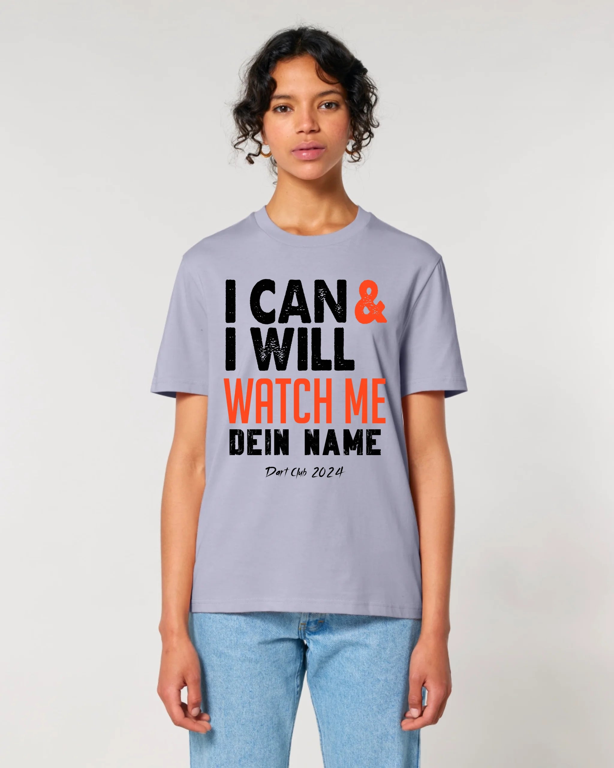 I CAN & I WILL • Unisex Premium T-Shirt XS-5XL aus Bio-Baumwolle für Damen & Herren • Exklusivdesign • personalisiert