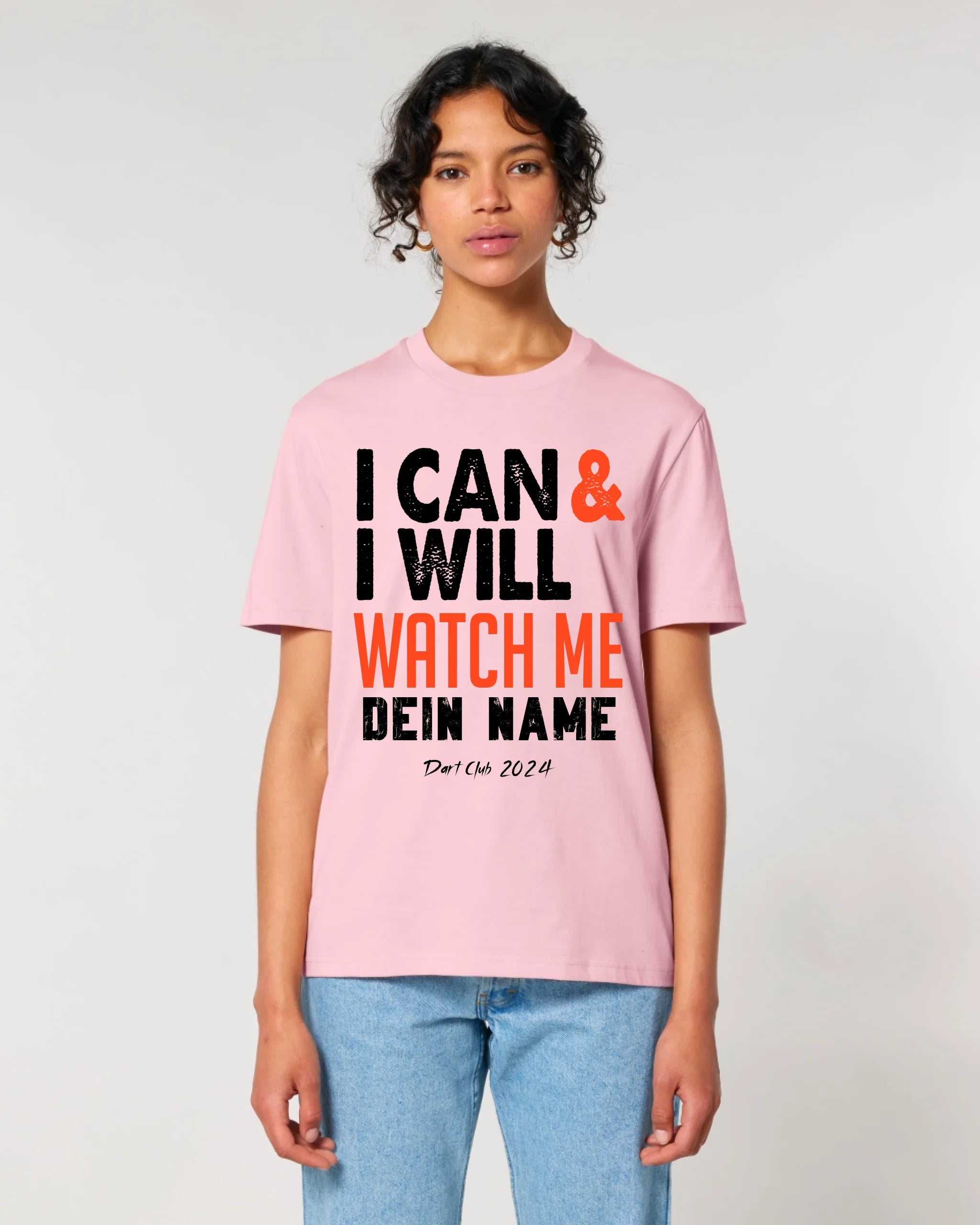 I CAN & I WILL • Unisex Premium T-Shirt XS-5XL aus Bio-Baumwolle für Damen & Herren • Exklusivdesign • personalisiert