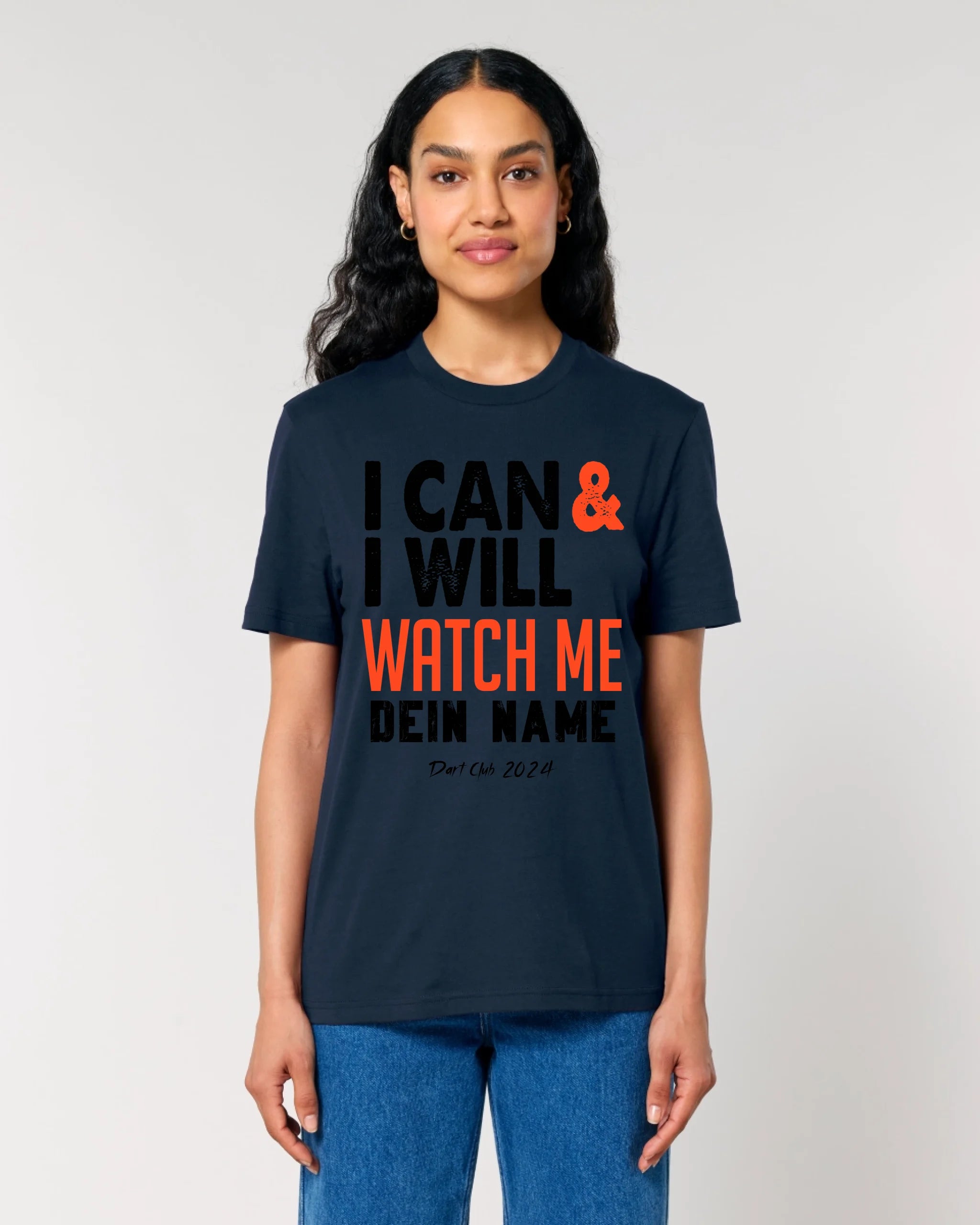 I CAN & I WILL • Unisex Premium T-Shirt XS-5XL aus Bio-Baumwolle für Damen & Herren • Exklusivdesign • personalisiert