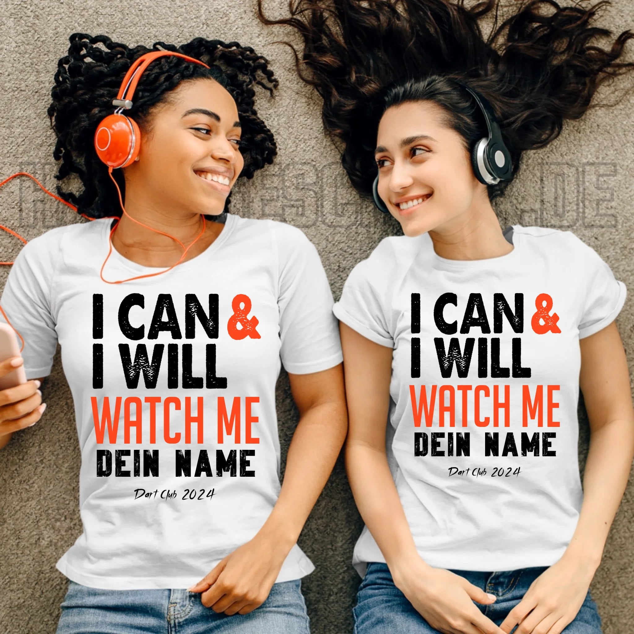 I CAN & I WILL • Ladies Premium T-Shirt XS-2XL aus Bio-Baumwolle für Damen • Exklusivdesign • personalisiert