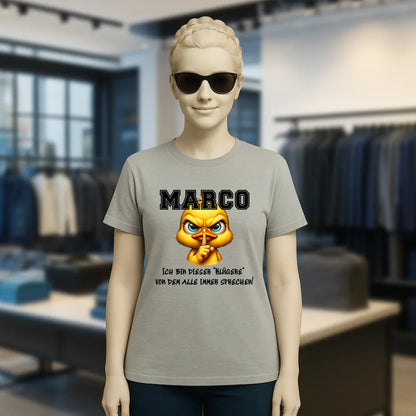 Smart Duck + WUNSCHNAME • Ladies Premium T-Shirt XS-2XL aus Bio-Baumwolle für Damen • Exklusivdesign • personalisiert