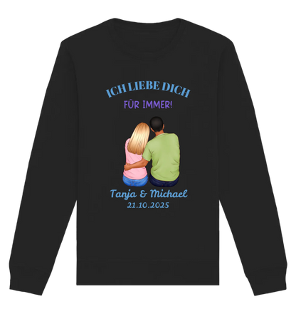 HalloGeschenk.de front-organic-basic-unisex-sweatshirt-272727-1116x