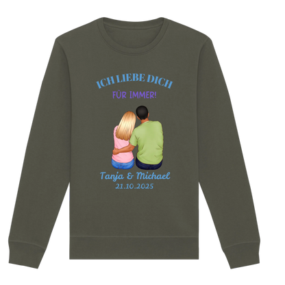 front-organic-basic-unisex-sweatshirt-khaki-206-2000x