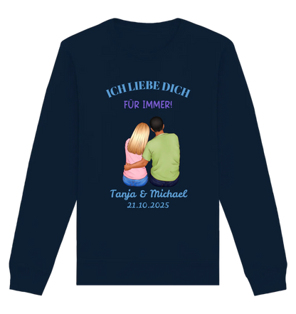HalloGeschenk.de front-organic-basic-unisex-sweatshirt-0e2035-1116x
