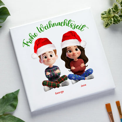 Weihnachtsfiguren m/w m/m w/w - (personalisierbare Figuren)