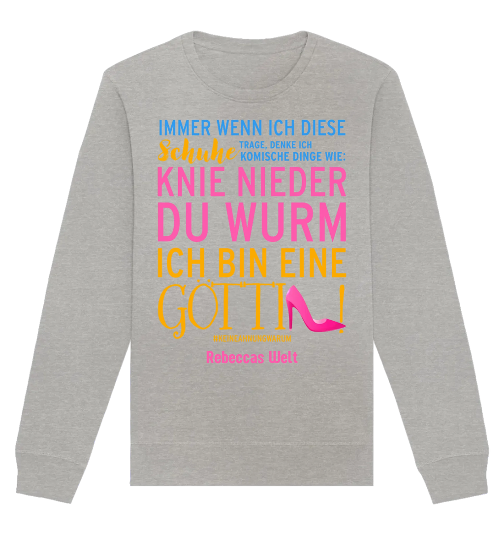 HalloGeschenk.de front-organic-basic-unisex-sweatshirt-c2c1c0-1116x