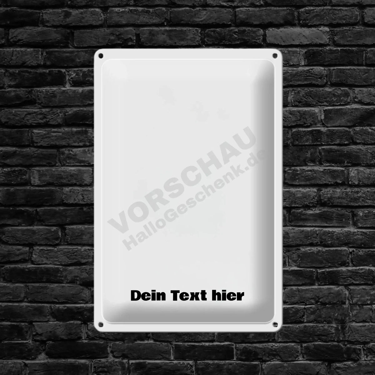 Mockup-Wand Schild 20x30 Hochkant Maske-7-Schild 20x30 Template Maske Hochkant