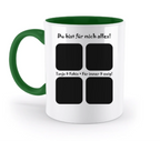 Tasse: Fotomotiv 4er Collage • spülmaschinenfest • personalisierbar